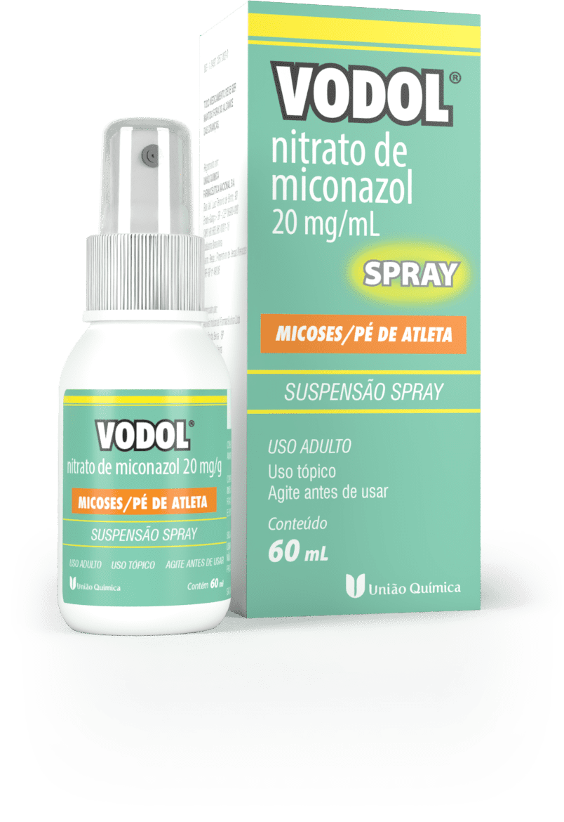 Vodol Spray Micose De Pele Unha Virilha Pé De Atleta 60ml - União Quimica -  Acessórios para Primeiros Socorros - Magazine Luiza